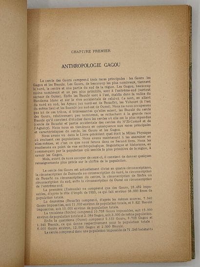 [AFRIQUE - ETHNOLOGIE]TAUXIER, Louis. Nègres...
