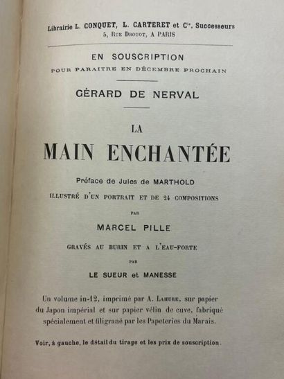 NERVAL, Gérard de et PILLE, Marcel. La Main...