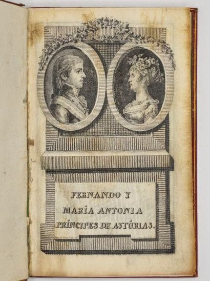 [FERDINAND VII] GIL RANZ, Luis. Livre de...