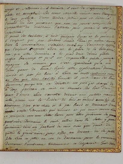 [MANUSCRIPT] GENLIS, Countess of. *The Memoirs...