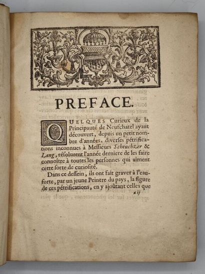 [BOURGET, Louis]. Traité des pétrifications.

Édition...