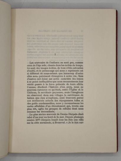 MAUROIS, André. Le Cercle de famille.

Excellent...