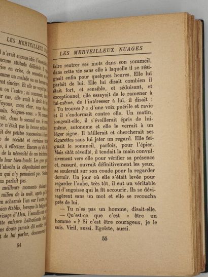 SAGAN, Françoise. Les Merveilleux Nuages.

Edition...