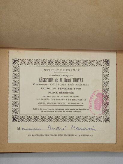 TROYAT, Henri. Les Semailles et les moissons....