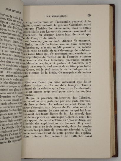 PEYREFITTE, Roger. Les Ambassades.

Edition...