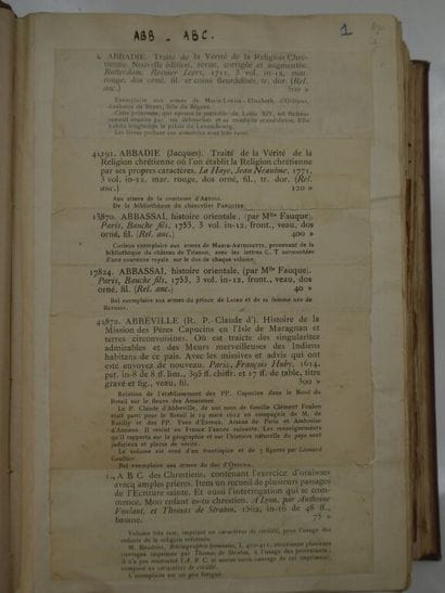 [BIBLIOPHILIE]RAHIR, Édouard. Répertoire...