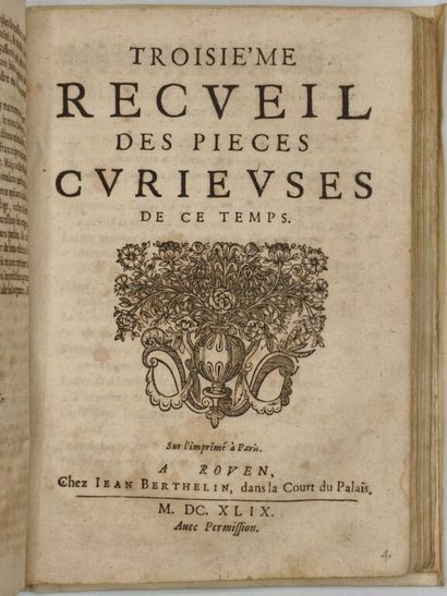 [FRONDE]. Recueil factice de 5 mazarinades.

Important...