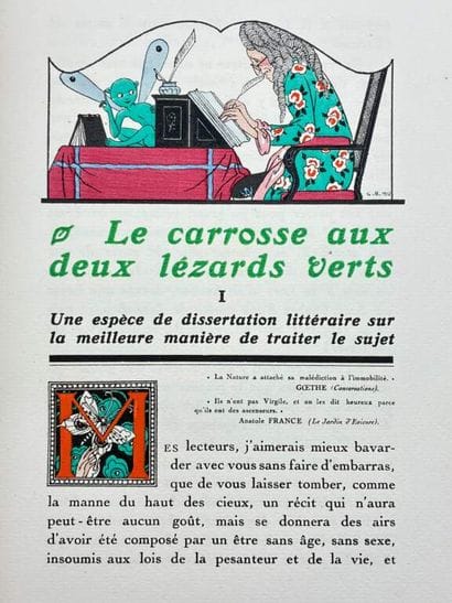BARBIER, George et BOYLESVE, René. Le Carrosse...
