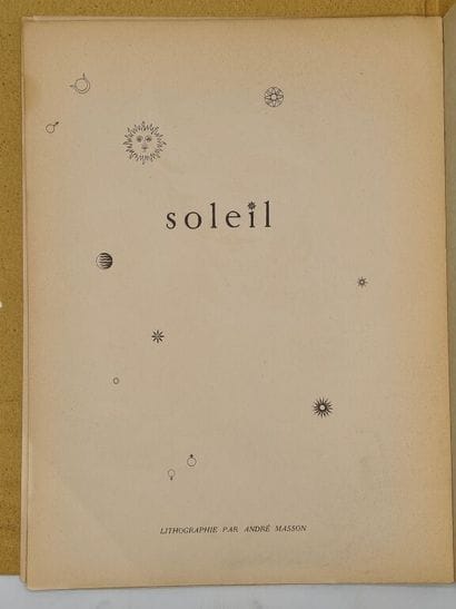 KANDINSKY, MASSON, and BATAILLE. 4 lithographs....