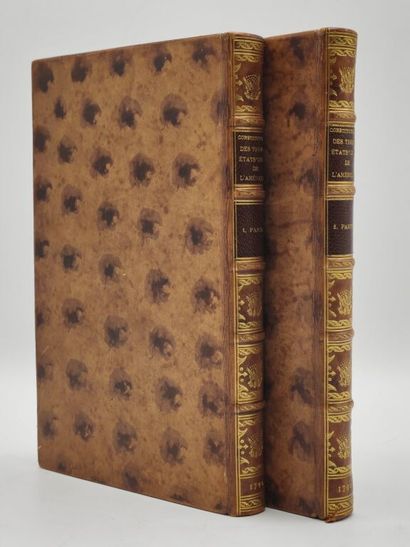 [ETATS-UNIS - FRANKLIN, Benjamin et LA ROCHEFOUCAULD,...