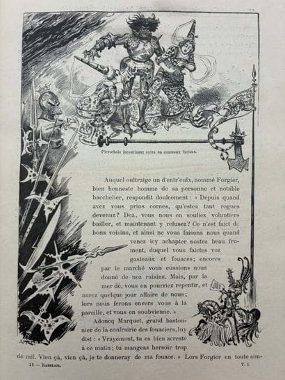 RABELAIS, François et ROBIDA, Albert. OEuvres....