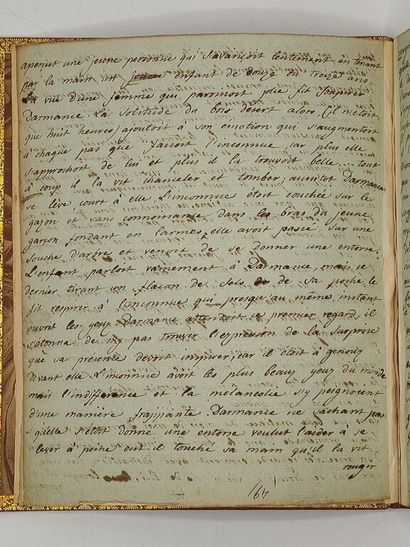 [MANUSCRIPT] GENLIS, Countess of. *The Memoirs...