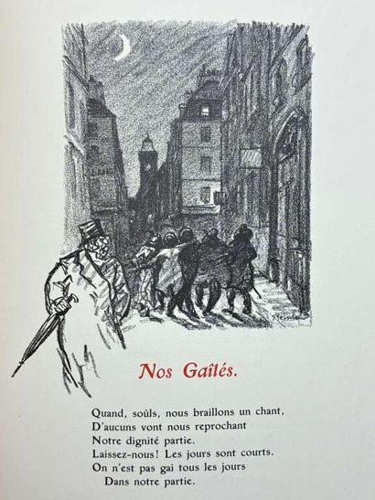 RICHEPIN, Jean et STEINLEN. La Chanson des...