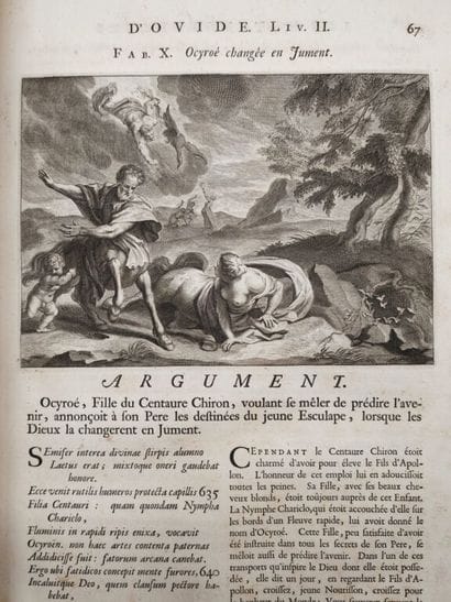 OVIDE. Les Métamorphoses d'Ovide, en latin,...