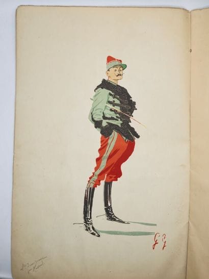 SEM, Georges Goursat dit. Album et deux affiches....