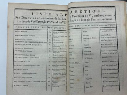[GUYANE - BAGNE]AYMÉ, Jean-Jacques. Déportation...