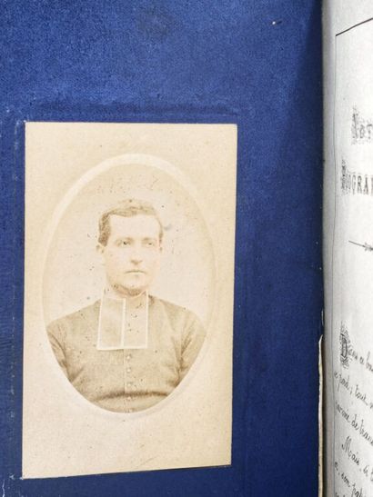 [MANUSCRIPT - ANJOU]. A biographical sketch...