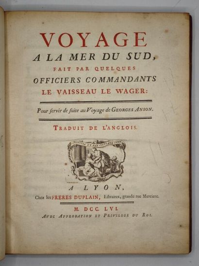 ANSON, George et WALTER, Richard. Voyage...