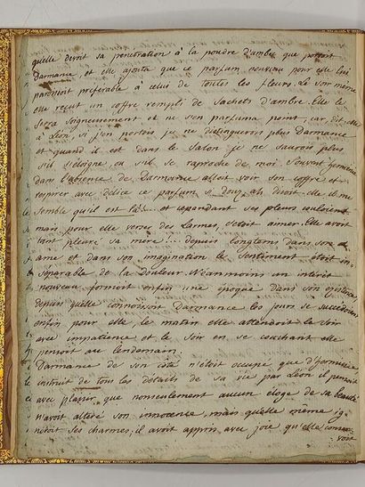 [MANUSCRIPT] GENLIS, Countess of. *The Memoirs...