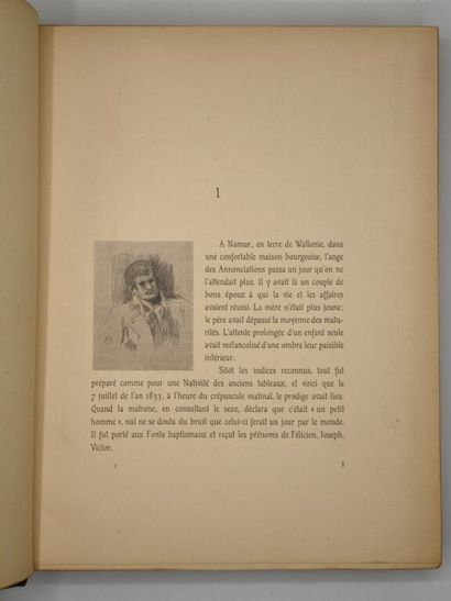 LEMONNIER, Camille. Félicien Rops: The Man...
