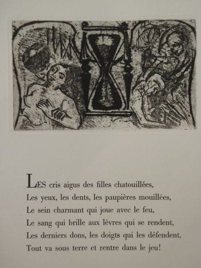 VALÉRY, Paul et MARCHAND, Jean. Le Cimetière...