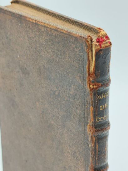 [EDUCATION - NESMOND]. Maximes de conduite...