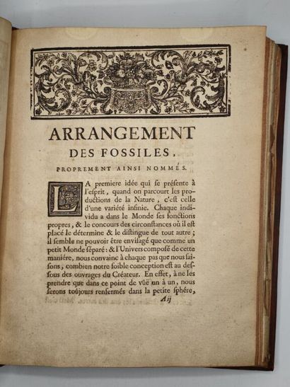 [BOURGET, Louis]. Traité des pétrifications.

Édition...