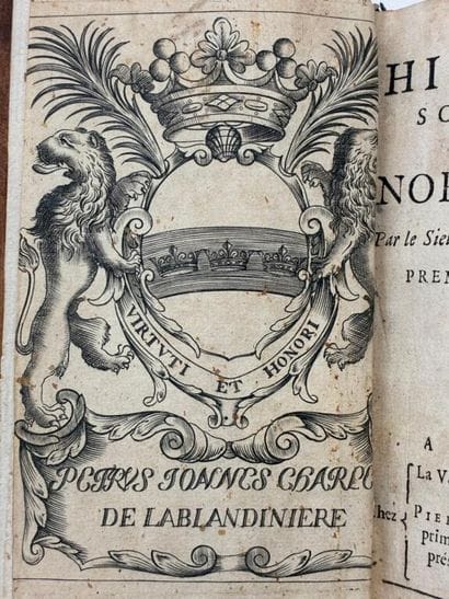 [NORMANDIE]MASSEVILLE, Louis de. Histoire...