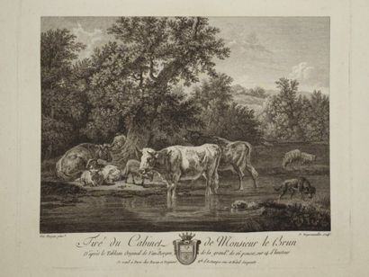 LEBRUN, Jean-Baptiste-Pierre. Gallery of...