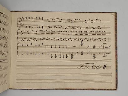 [MANUSCRIPT - MUSIC]. Act II of the opera...