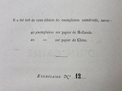 HUGO, Victor. *The Story of a Crime*. A Witness’s...