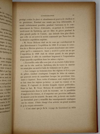 [ARCTIQUE]NORDENSKIÖLD, Adolf Erik. Notre...