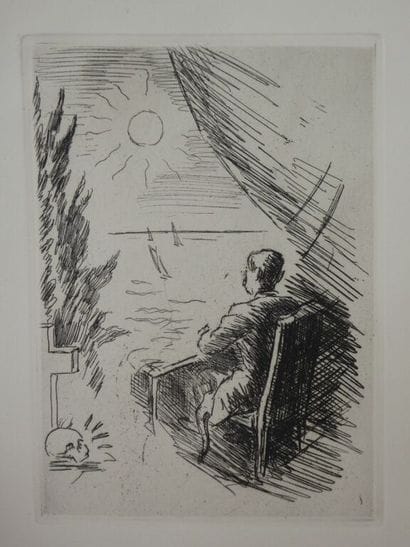 VALÉRY, Paul et MARCHAND, Jean. Le Cimetière...