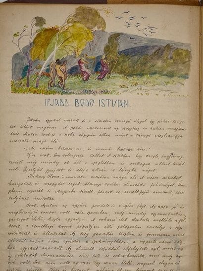 [MANUSCRIPT - HUNGARIAN AVANT-GARDE] BODZASY,...