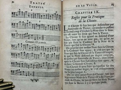 [MUSIQUE] ROUSSEAU, Jean. Traité de la viole,...