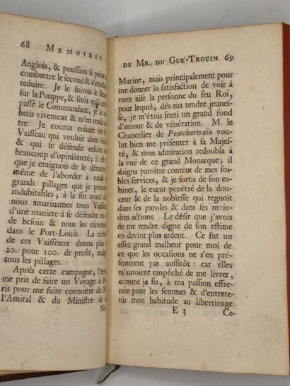 [MARINE]DUGUAY-TROUIN, René. Mémoires de...