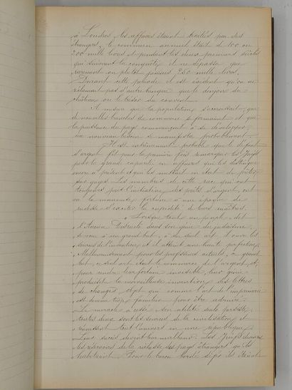 [MANUSCRIPT - FINANCE] FRANCIS, John. History...