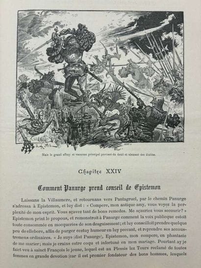 RABELAIS, François et ROBIDA, Albert. OEuvres....