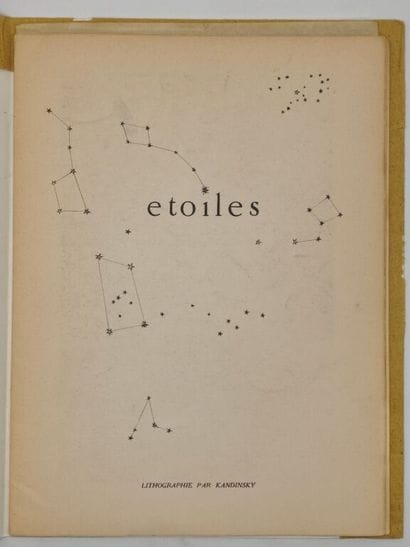 KANDINSKY, MASSON, and BATAILLE. 4 lithographs....