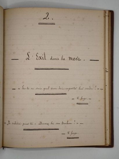 [MANUSCRIPT - CRIMEAN WAR] MÈZIÈRES, J. de....