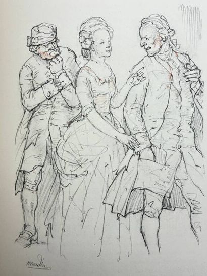 DIDEROT, Denis et NAUDIN, Bernard. Le Neveu...