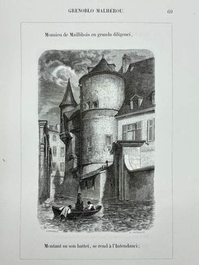 [SAND] BLANC, François dit La Goutte. Poésie...