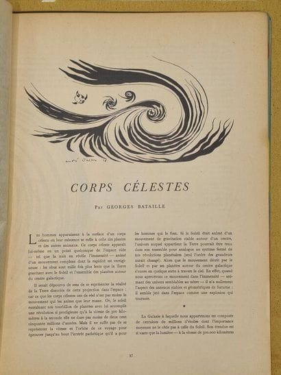 KANDINSKY, MASSON, and BATAILLE. 4 lithographs....