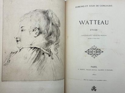 GONCOURT, Jules et Edmond de. L'Art du dix-huitième...