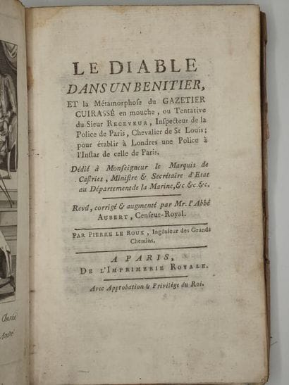 [PAMPHLETS - ANCIEN RÉGIME]. Le Diable dans...