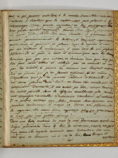 [MANUSCRIPT] GENLIS, Countess of. *The Memoirs...