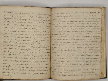 [MANUSCRIPT - NAPOLEON] GAUVILLE, Adolphe...
