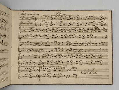 [MANUSCRIPT - MUSIC]. Act II of the opera...