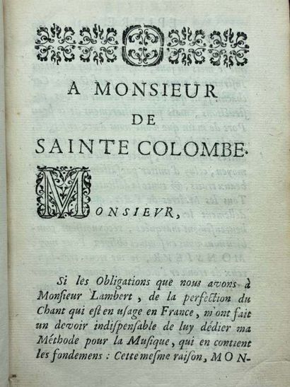 [MUSIQUE] ROUSSEAU, Jean. Traité de la viole,...