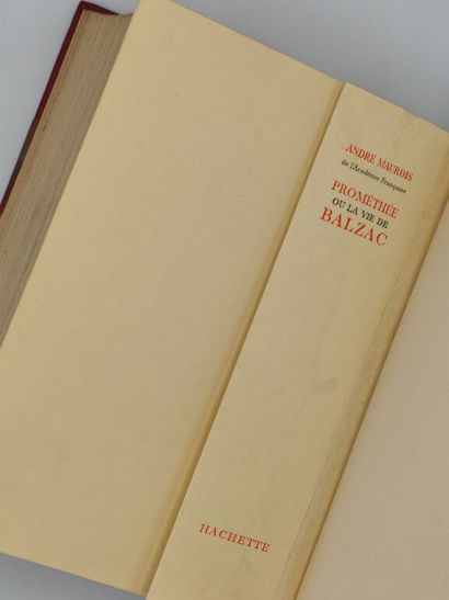 MAUROIS, André. Prométhé ou la vie de Balzac.

Exemplaire...